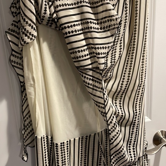 Chicos layered cream & black print skirt - Picture 4 of 10